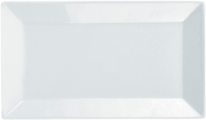 Tallrik flat 26x15 cm Quadro Xantia