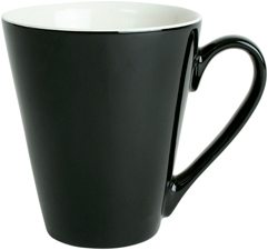 Mugg Attila 20 cl svart/vit Xantia