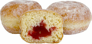 Munk Mini Jordgubb Dafgårds