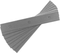 Blad 10 cm till Grillskrapa 7465271 10st/förp Exxent