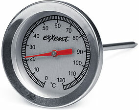 Stektermometer 13 cm rostfri Exxent