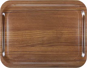 Bricka Teak 43x33 cm Exxent