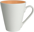 Mugg Attila 20 cl vit/orange Xantia