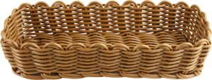 Bestickskorg 26,5x10 cm brun Xantia