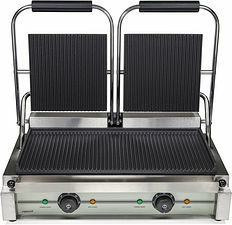 Klämgrill dubbel räfflad Exxent