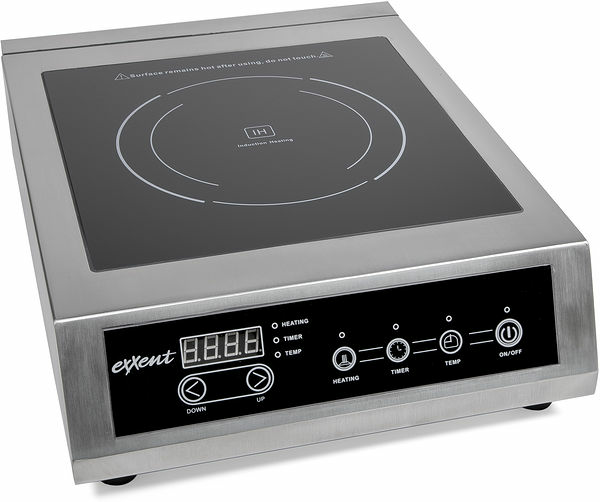Kokplatta induktion rostfri Exxent - bild 1