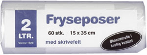 Fryspåse 2 L 15x35 cm 40 my