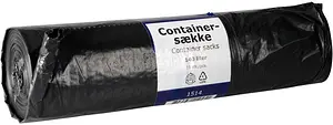 Sopsäck 140 L Svart container Abena