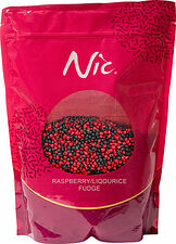 Topping Strössel Hallon Lakrits Fudge Nic