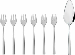 Fuga Tårtset 7 delar blank stål Gense