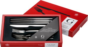 Dorotea Dessertbestickset 4+4 delar Gense