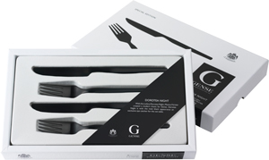 Dorotea Night Dessertbestickset 4 delar Gense