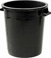 Tunna 50 L Svart Nordiska Plast
