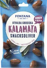 Snacksoliver Kalamata Naturella Utvalda Grekiska Fontana