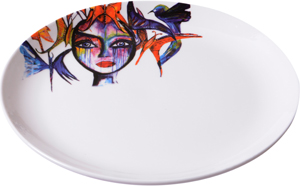 Tallrik 28 cm Slice of Life Carolina Gynning