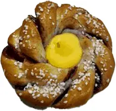 Blåbär och vaniljknut Dafgårds