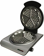 Våffeljärn enkel silver 907.6 1000W Åviken