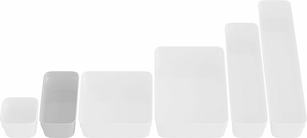 Småförvaring Flexible 74x148 mm Grå Nordiska Plast - bild 1