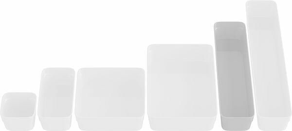 Småförvaring Flexible 74x296 mm Vit Nordiska Plast - bild 1