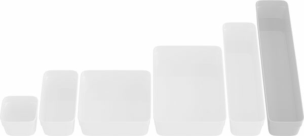 Småförvaring Flexible 74x370 mm Grå Nordiska Plast - bild 1