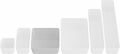 Småförvaring Flexible 148x148 mm Vit Nordiska Plast