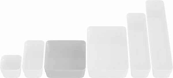 Småförvaring Flexible 148x148 mm Grå Nordiska Plast - bild 1
