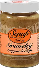 Senap stark söt i glas Graveleij