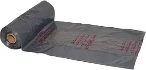 Sanitetspåse grå med tryck 32x40 cm Abena