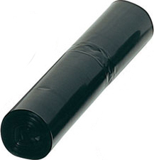 Sopsäck 70 L Svart regranulat