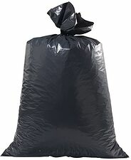 Sopsäck K1 160 L Svart