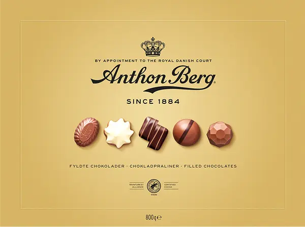 Anthon Berg Guld 800 g - bild 1