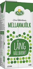 Mjölk Mellan Lång hållbarhet 1,5% 1 L Arla®