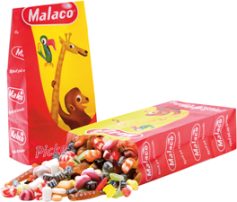 Plockgodispåse 1 kg Malaco