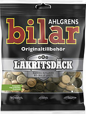 Ahlgrens Bilar Lakritsdäck 110 g