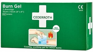 Brännskadekompress Burn Gel Small 2-pack Cederroth