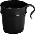 Mugg 30 cl Svart Nordiska Plast