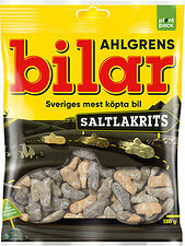 Ahlgrens Bilar Saltlakrits 130 g