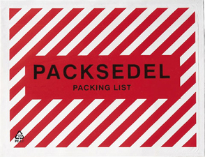 Packsedelskuvert C6 160x115 mm Zebra