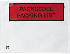 Packsedelsficka C5 220x160 mm