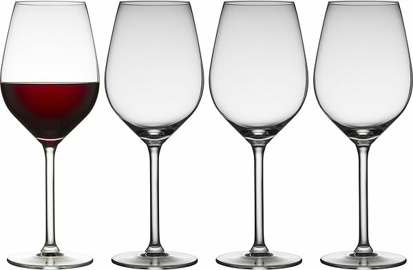 Juvel Rödvinsglas 50 cl 4-pack Lyngby Glas - bild 1