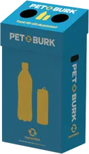 Wellplastkärl stor 547x337x963 mm Pantamera