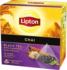 Te Lipton 20p pyramid Chai
