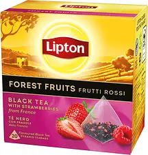 Te Lipton 20p pyramid Forest Fruit