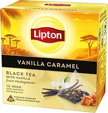 Te Lipton 20p pyramid Vanilla Caramel