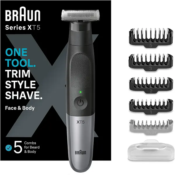 Hybridtrimmer Face & Body XT5100 5-kammar Braun - bild 1