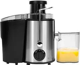 Råsaftcentrifug 0,5 L RS400 Rostfri/Svart Champion