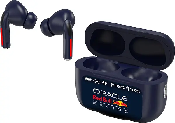 Hörlurar In-Ear Trådlösa TWS ANC ENC LED-Display RB-EB110 Bl - bild 1