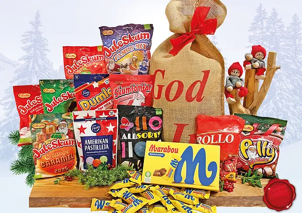 Julsäck Niklas Favoriter God Jul jutesäck