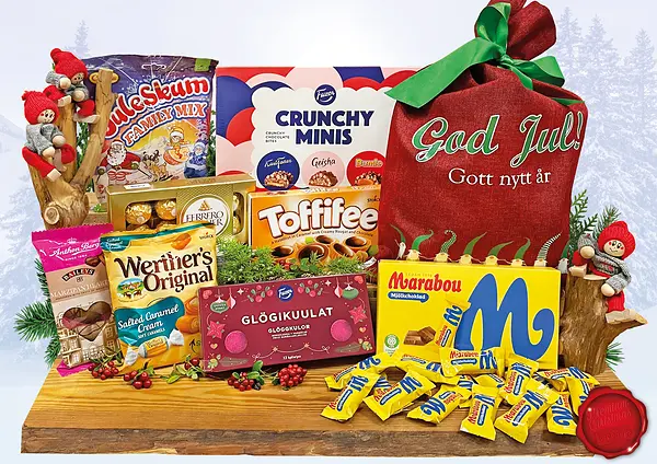 Julsäck Carinas Favoriter Tomtedans Röd God Jul