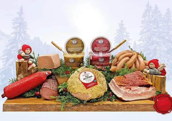 Tomtelåda Delikatessen matgåva